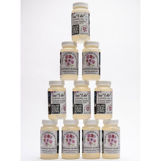 Atomic Bubbles 4oz. Bubble Love Floral Scented Bubbles, 10ct.